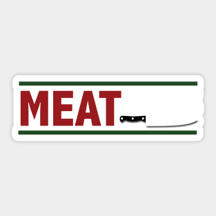 Meat Cute Sticker